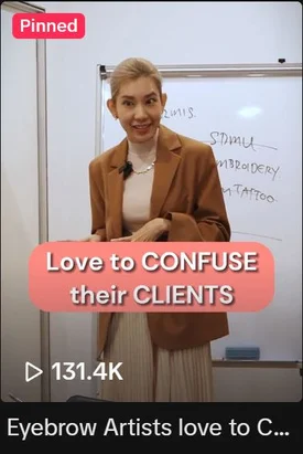 TikTok video with 131.4K views